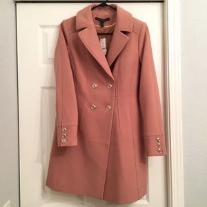 White House Black Market Mauve Coat